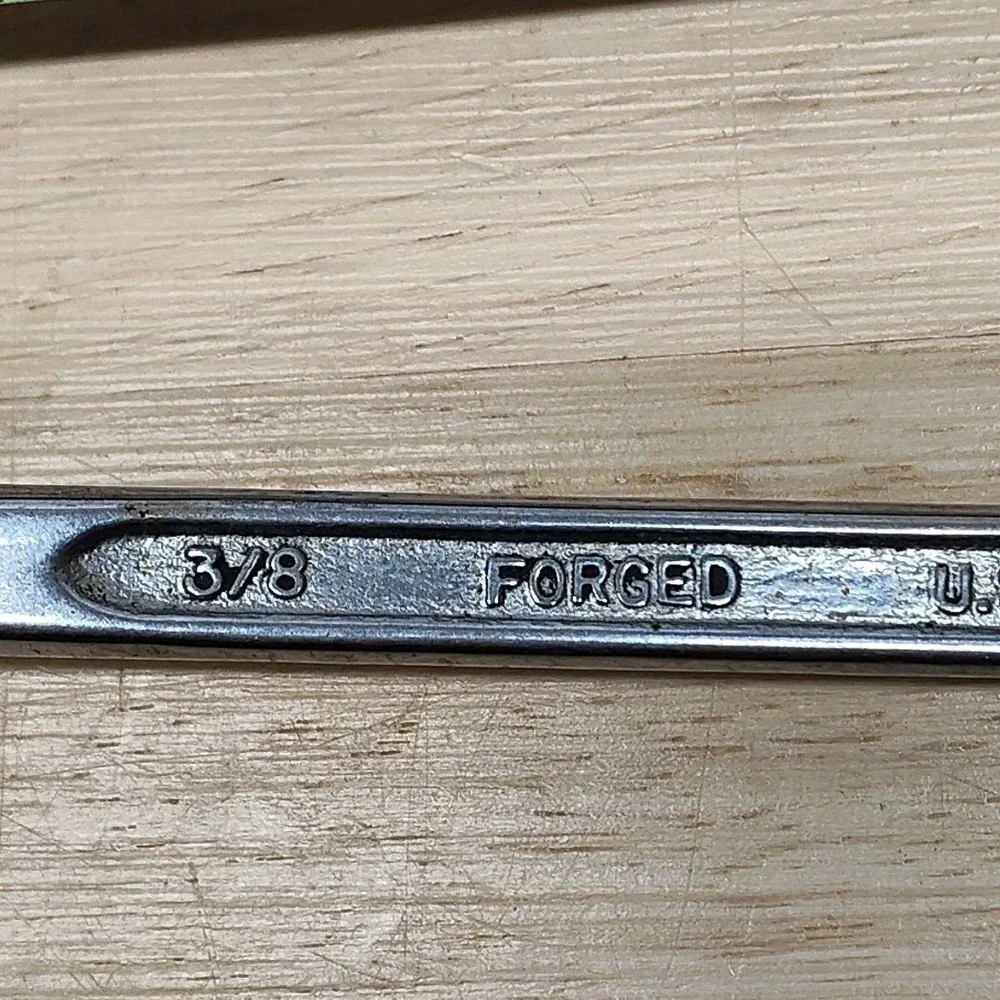 Vintage D. Wizard Tools H2240 Deep Offset Box End Wrench 3/8